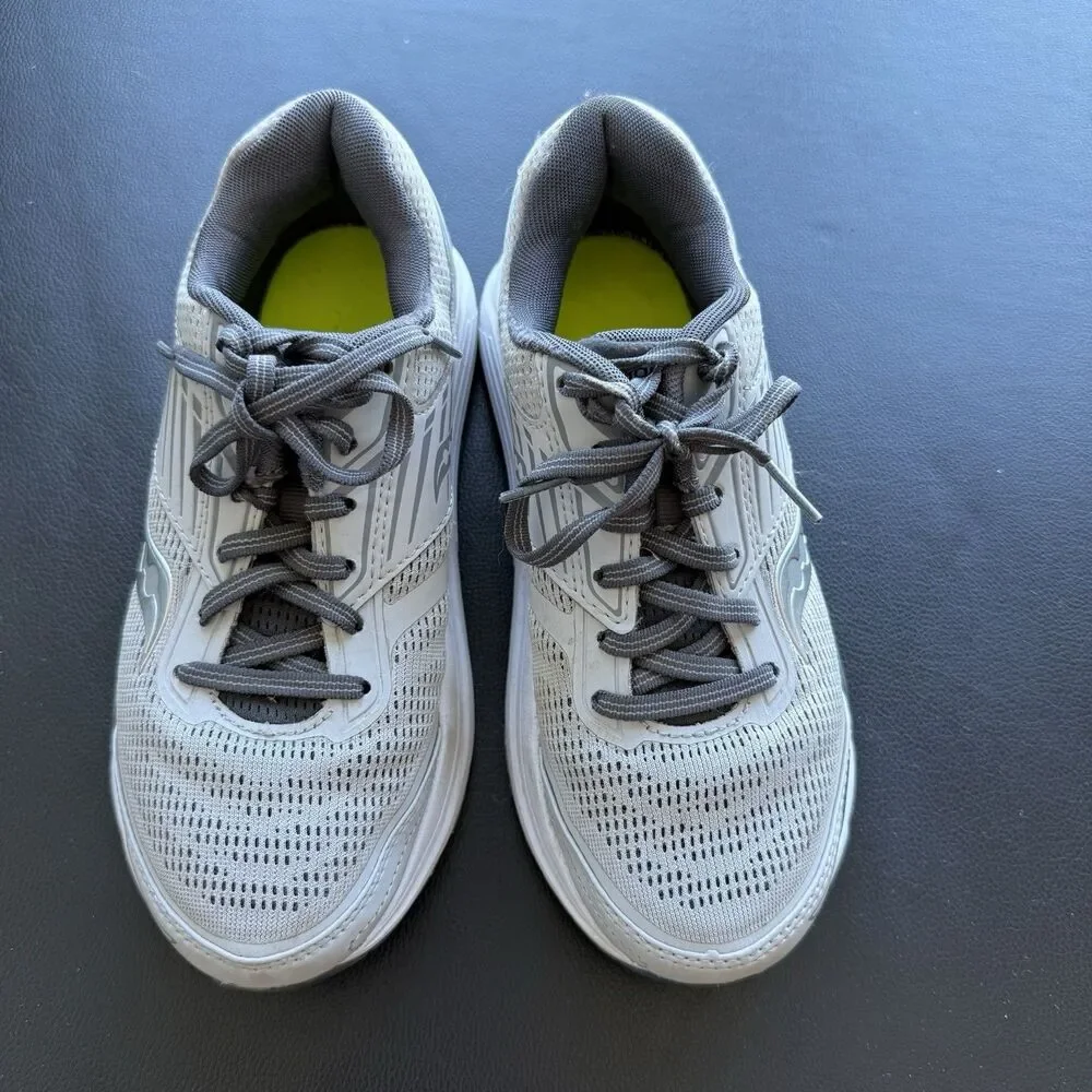 Saucony Echelon 8 Women's Running Shoes Size 6W Wide Alloy/Charcoal S10575-30